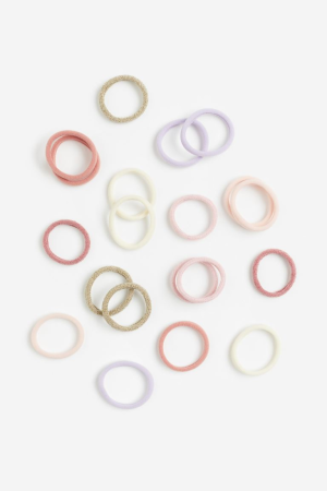 20-pack hair elastics