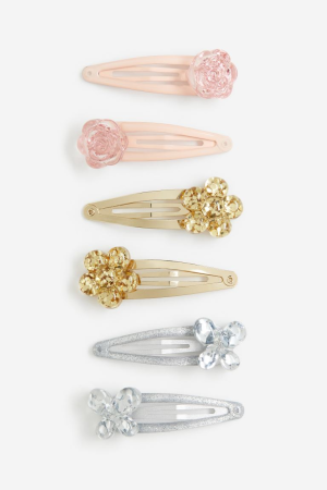 6-pack hair clips