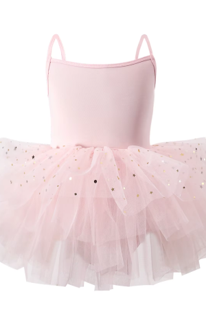 solid color children girl tutu dress baby dancing ballet dresses