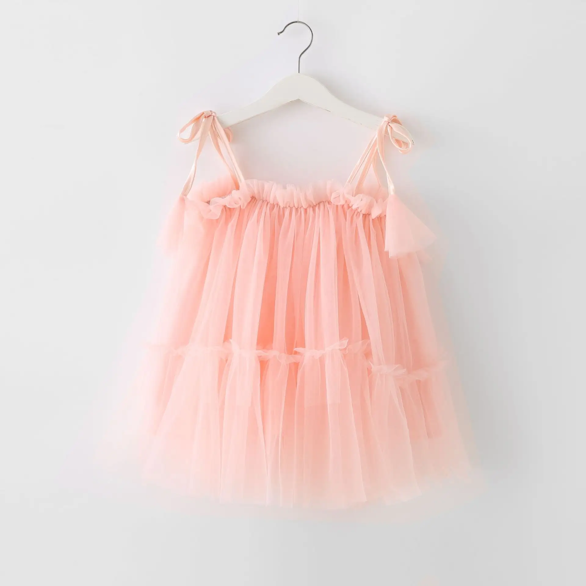 Summer Sequined Strap Sleeveless Baby Girl Tulle Dresses - Image 3