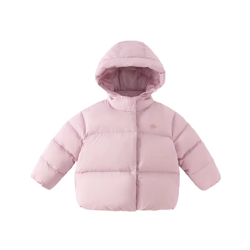 Purple Short Down Three Proof White Duck Down Coat - Image 2